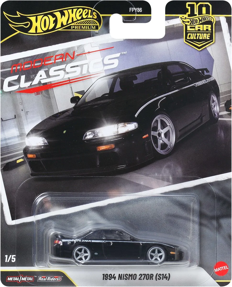 Premium Car Culture - 1994 Nismo 270R (S14) van Hot Wheels in 1994 Nismo 270R (S14) – productfoto
