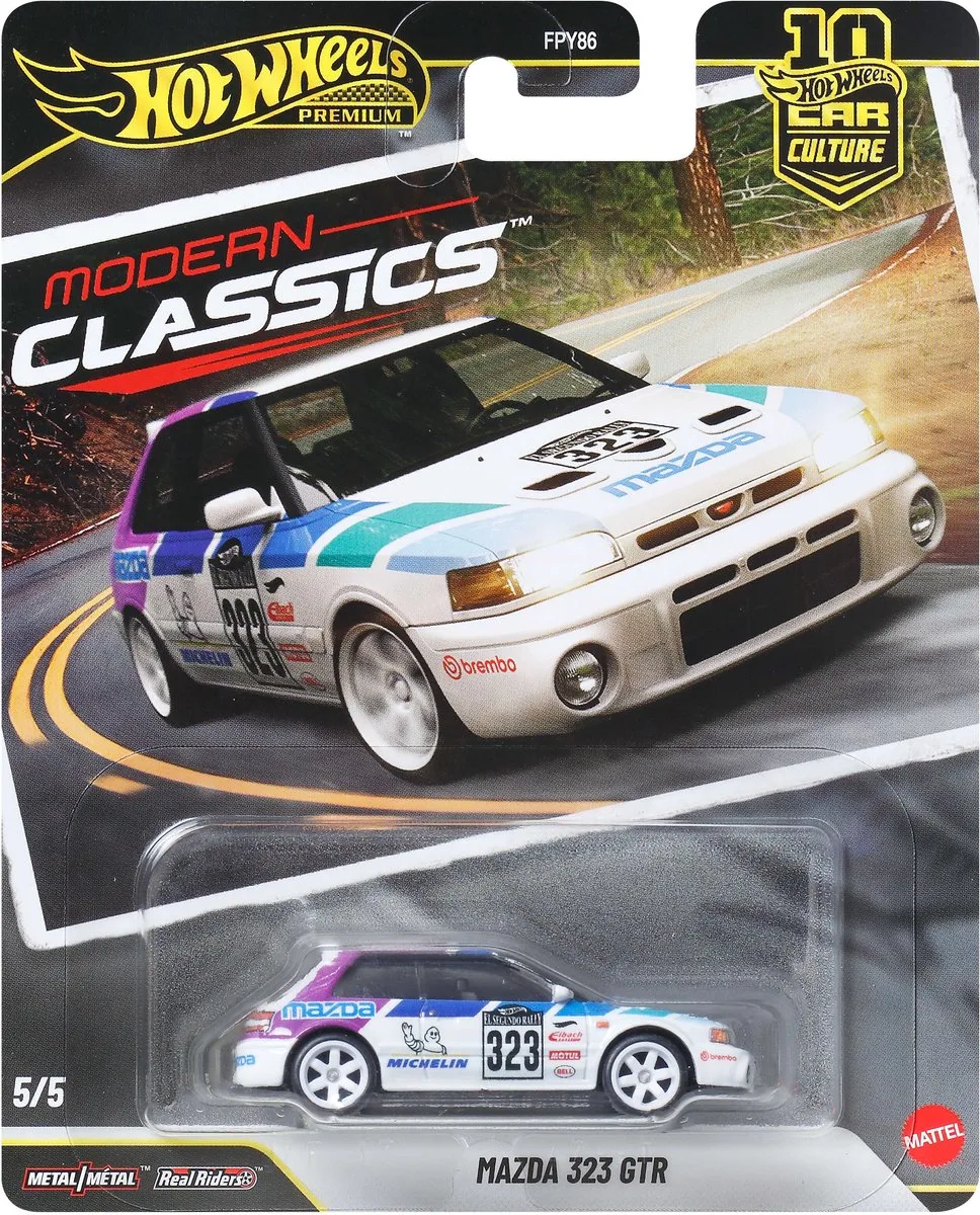 Premium Car Culture - Mazda 323 GTR by Hot Wheels in Mazda 323 GTR – product photo