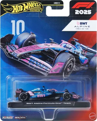 Premium Formula 1 Alpine Team - Pierre Gasly by Hot Wheels in BWT Alpine Team – Pierre Gasly 2025 – product photo 1 of 6