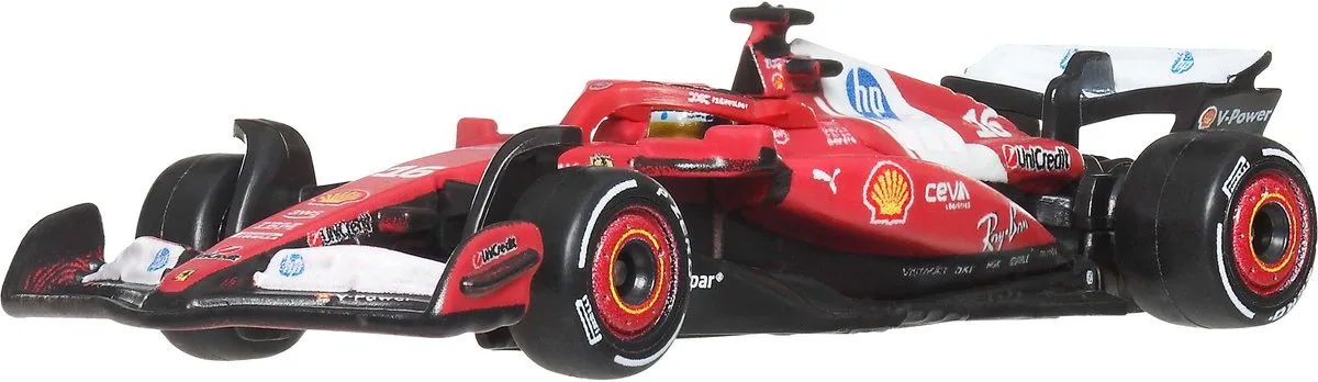 Premium Formula 1 Ferrari Team - Charles Leclerc de Hot Wheels en Ferrari Team – Charles Leclerc 2025 – photo du produit