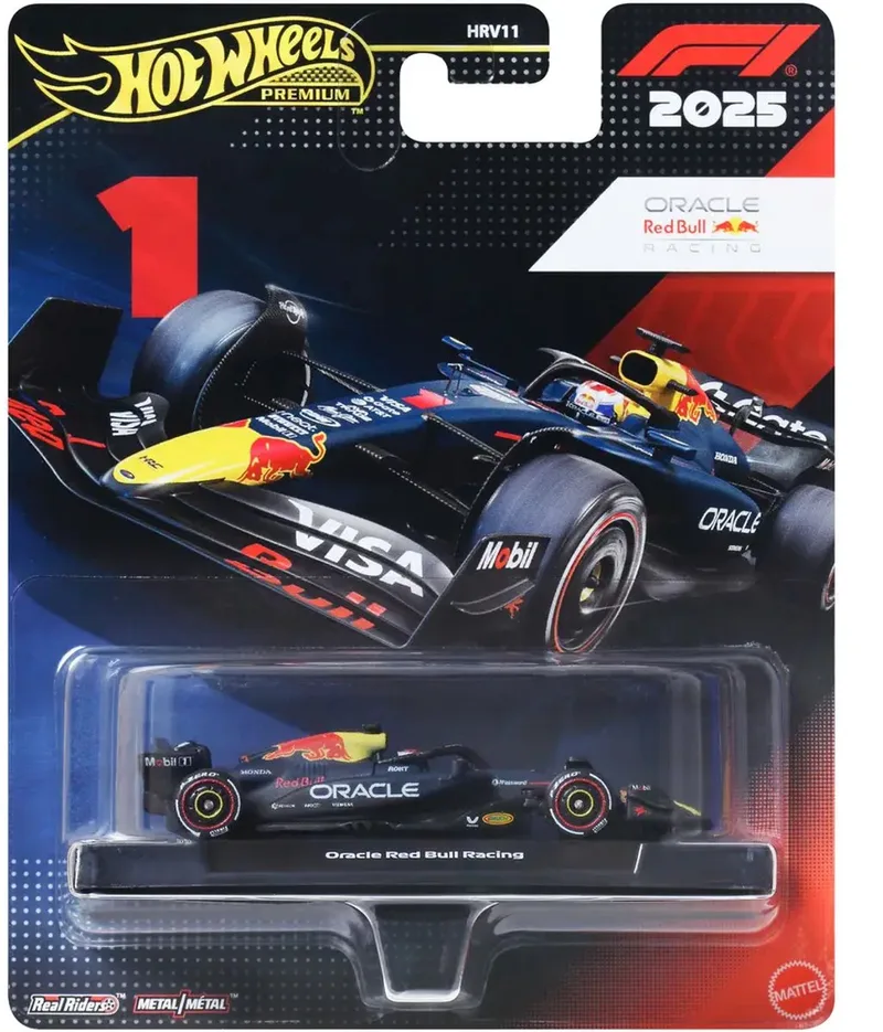 Premium Formula 1 Red Bull Team - Max Verstappen by Hot Wheels in Red Bull Team – Max Verstappen 2025 – product photo