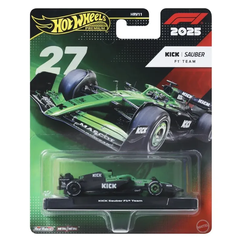 Premium Formula 1 Sauber Team - Niko Hulkenberg by Hot Wheels in Sauber Team – Niko Hulkenberg 2025 – product photo 2 of 6