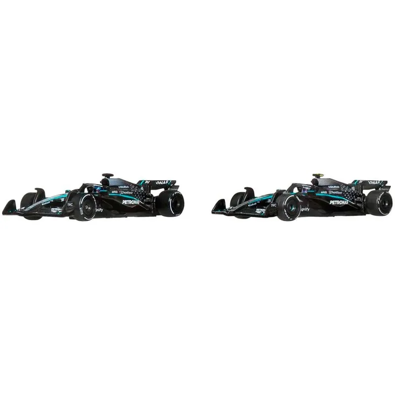 Premium Formula 1 set van 2 - AMG PETRONAS Formula 1 Team George Russell en Kimi Antonelli by Hot Wheels in AMG PETRONAS Formula 1 Team George Russell en Kimi Antonelli – product photo 4 of 6