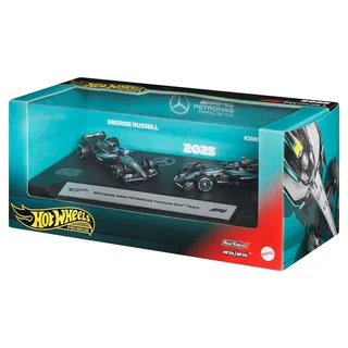Premium Formula 1 set van 2 - AMG PETRONAS Formula 1 Team George Russell en Kimi Antonelli by Hot Wheels in AMG PETRONAS Formula 1 Team George Russell en Kimi Antonelli – product photo 5 of 6
