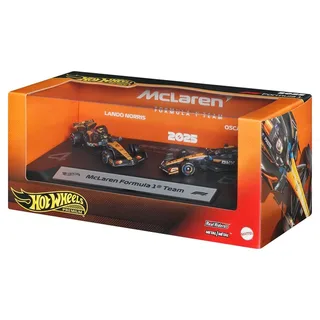 Premium Formula 1 set van 2 - McLaren Formula 1 Team Piastri en Norris de Hot Wheels en McLaren Formula 1 Team Piastri en Norris – photo du produit 5 sur 6