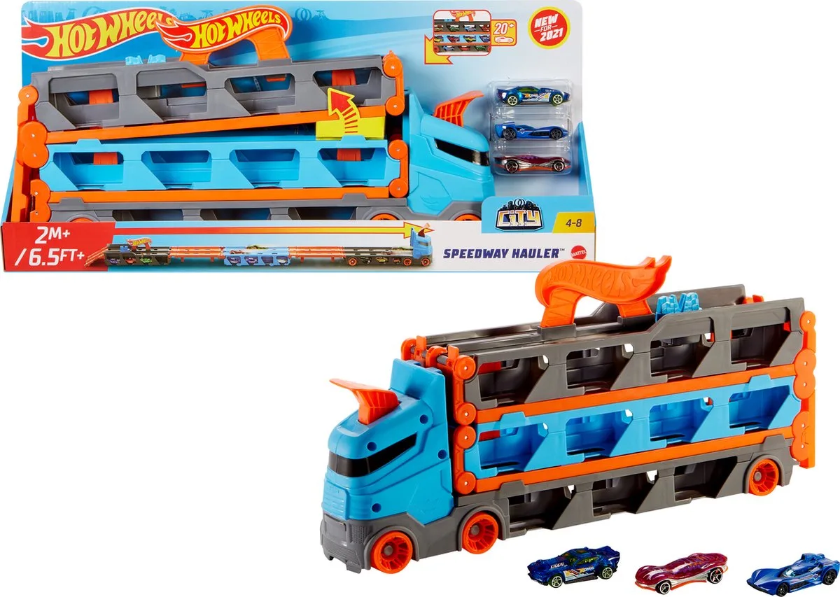 Racebaanlanceerder van Hot Wheels in Meerkleurig – productfoto