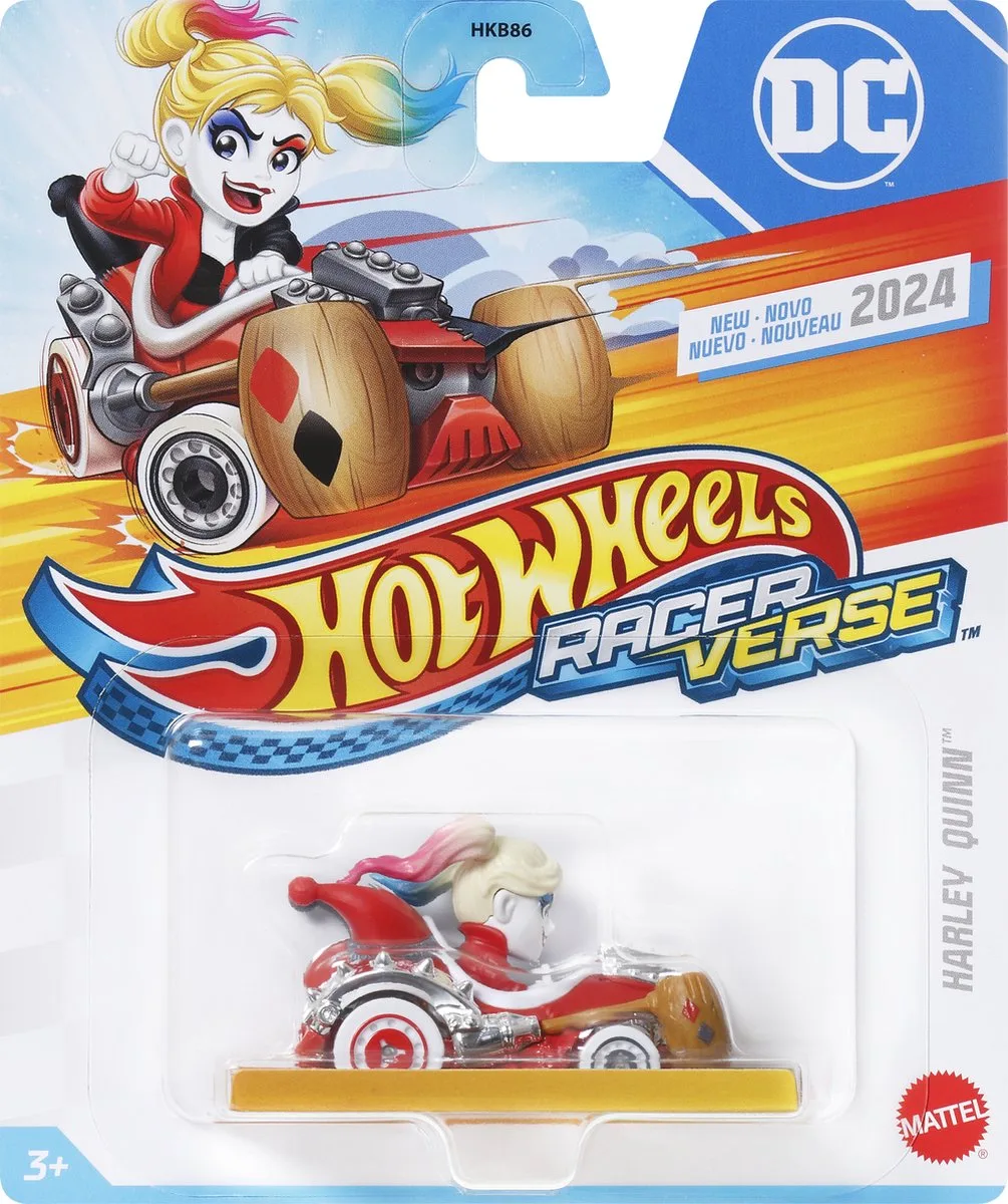 Racer Verse - DC - 1:64 van Hot Wheels in Harley Quinn – productfoto