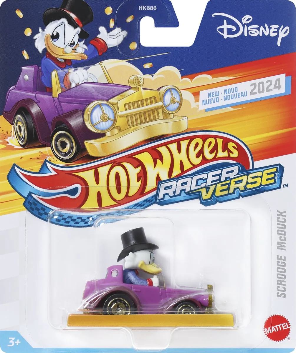Racer Verse - Disney - 1:64 von Hot Wheels in Scrooge McDuck – Produktfoto