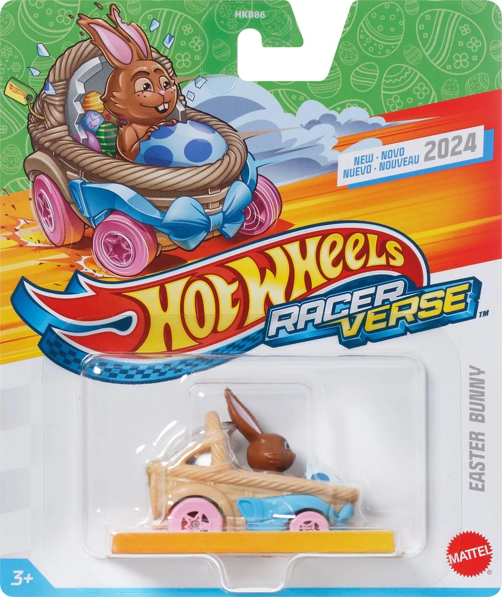 Racer Verse - Easter Bunny - 1:64 von Hot Wheels in Mehrfarbig – Produktfoto