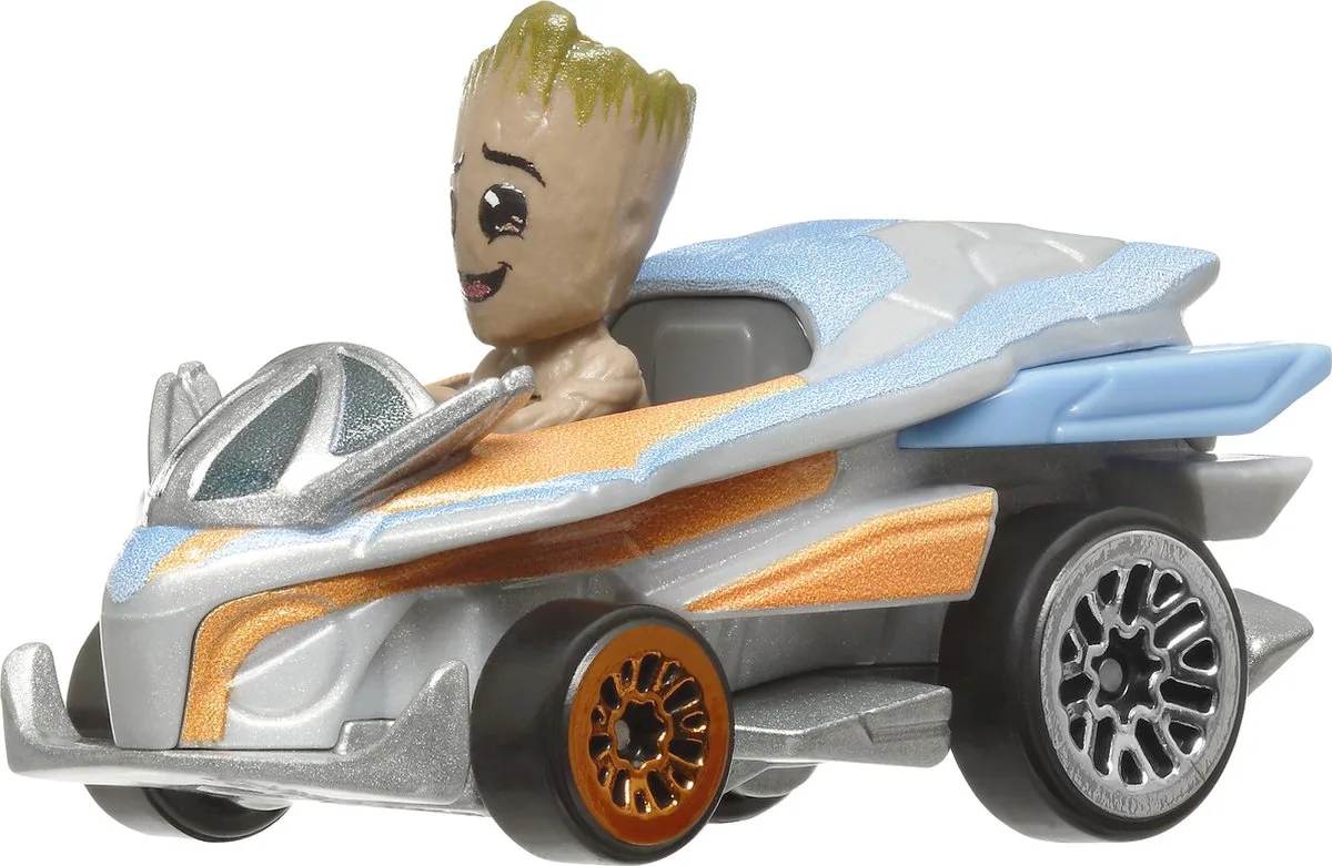 Racer Verse - Marvel - Groot - 1:64 fra Hot Wheels i Flerfarvet – produktbillede