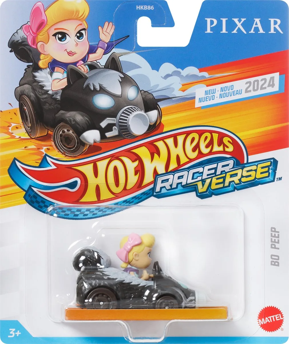 Racer Verse Pixar- Bo Peep - 1:64 fra Hot Wheels i Flerfarvet – produktbillede