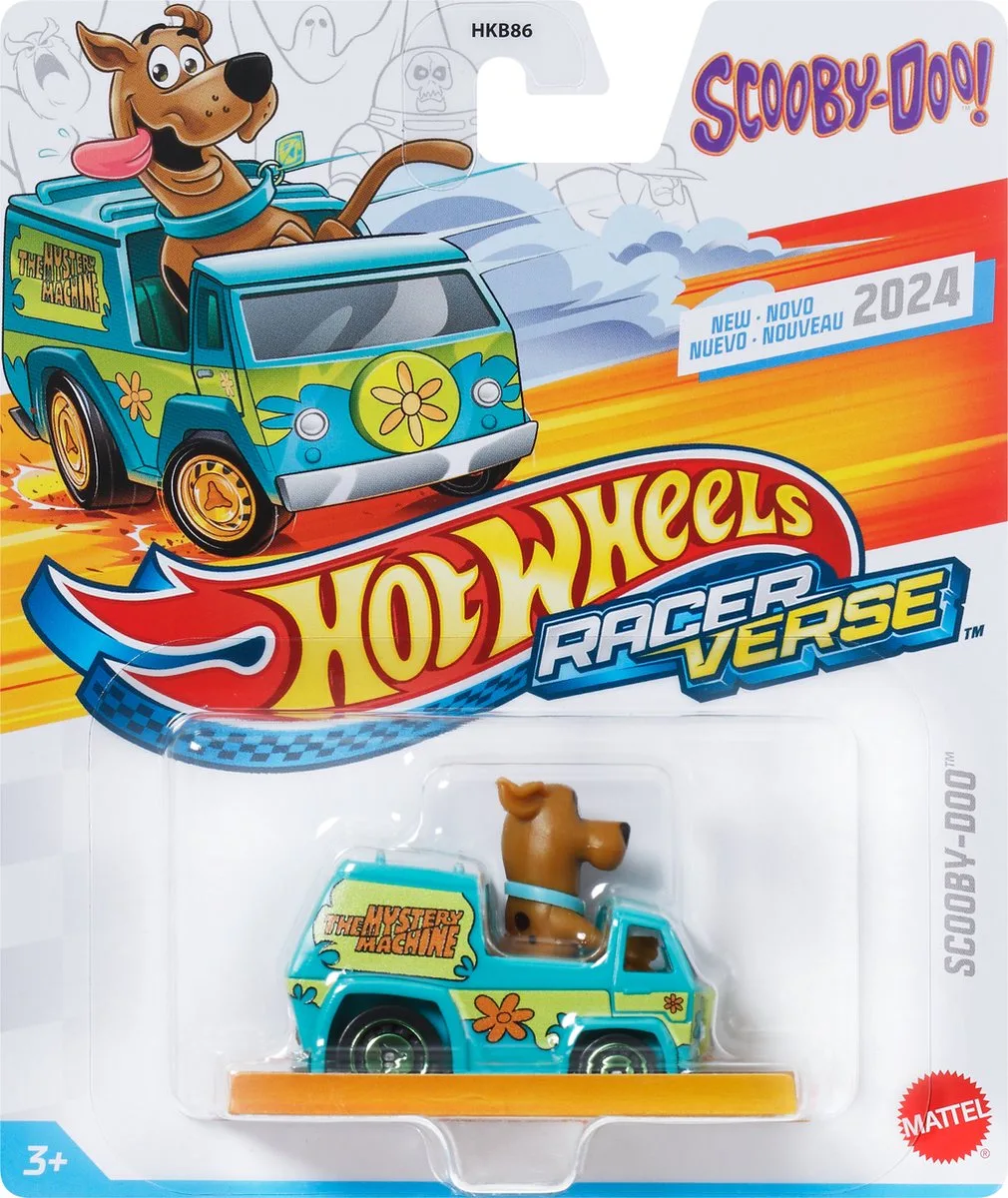 Racer Verse - Scooby-Doo - 1:64 fra Hot Wheels i Flerfarvet – produktbillede