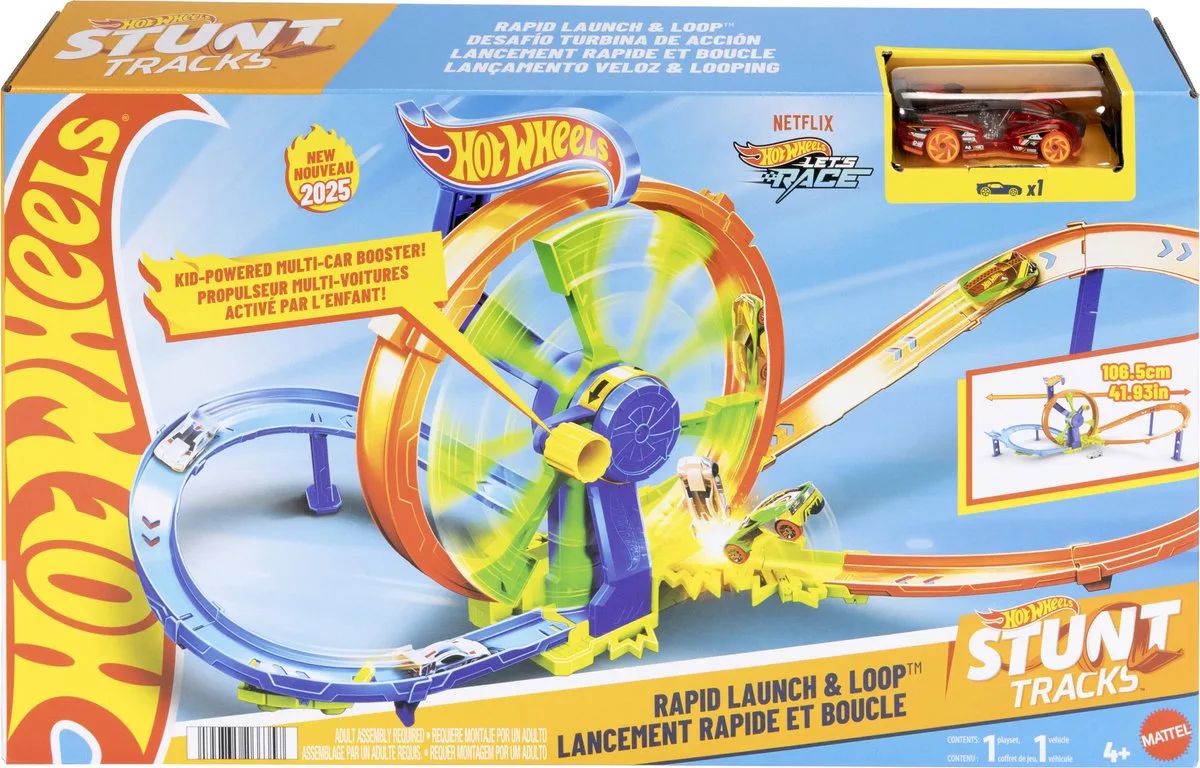 Razendsnel Lanceren en Loopen - Loopingbaan by Hot Wheels in Razendsnel Lanceren en Loopen – product photo