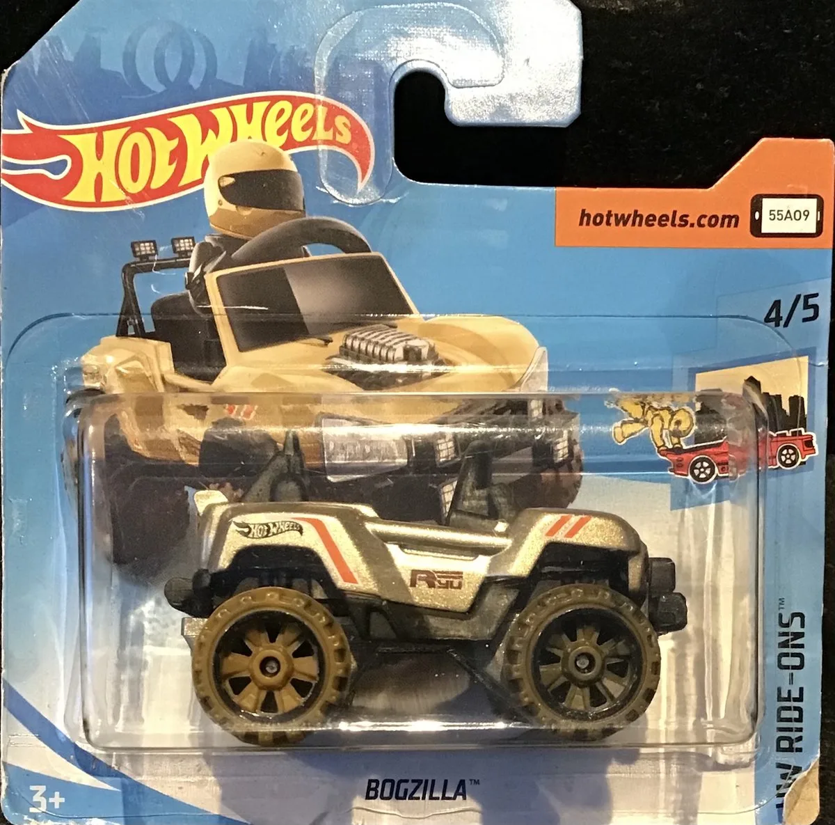 Ride-ons Auto Bogzilla 6 Cm - Schaal 1:64 by Hot Wheels in Bronze – product photo