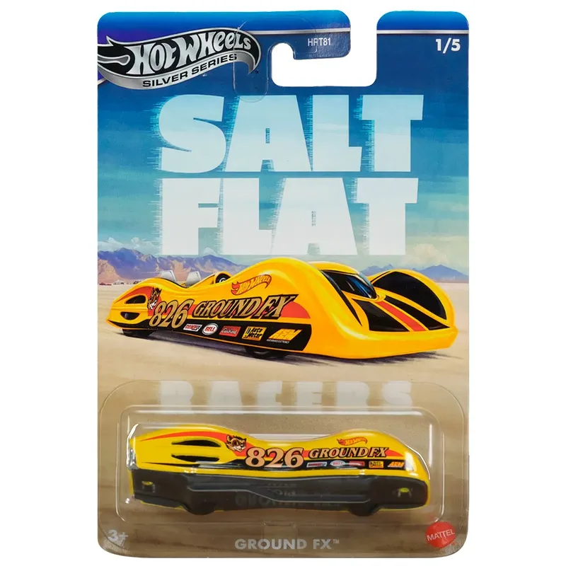 Silver Salt Fiat Racers Auto by Hot Wheels – product photo