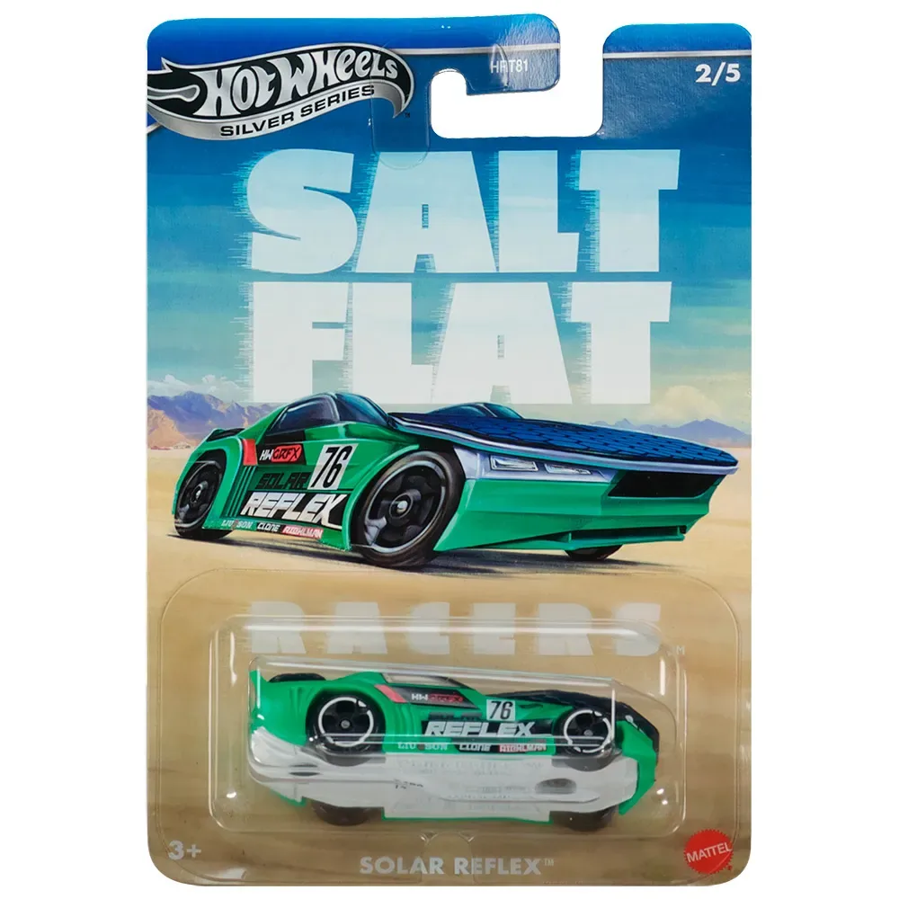 Silver Salt Fiat Racers Auto von Hot Wheels – Produktfoto