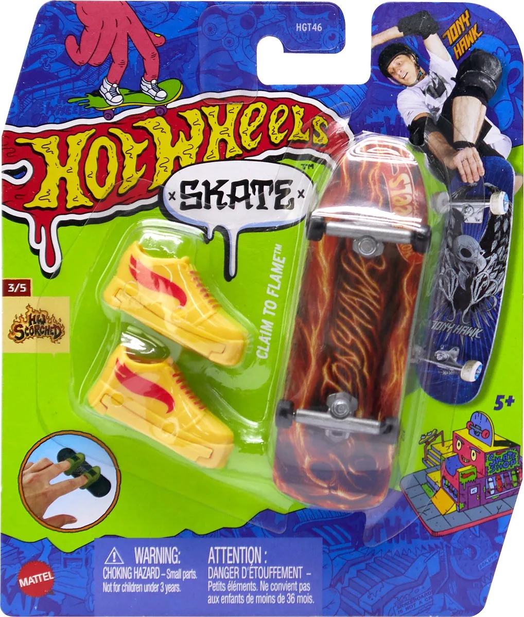 SKATE CLAIM TO FLAME Board de Hot Wheels en Multicolore – photo du produit