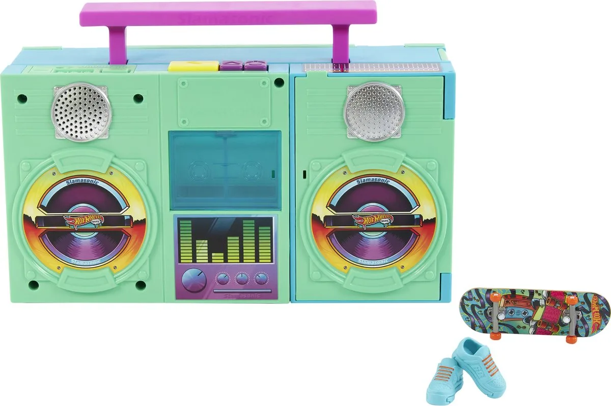 Skate Gettoblaster Skatepark van Hot Wheels in Meerkleurig – productfoto