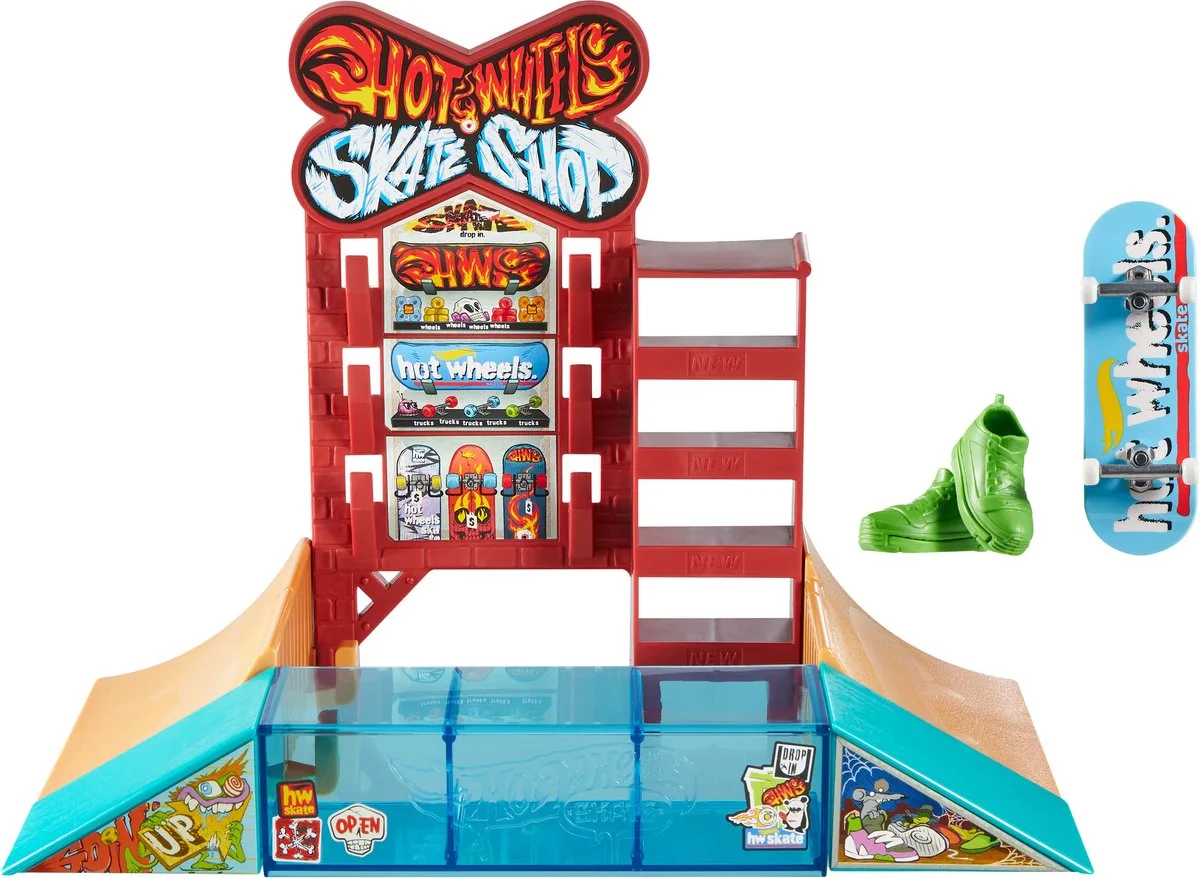 Skate - Skate Shop Speelset von Hot Wheels in Mehrfarbig – Produktfoto