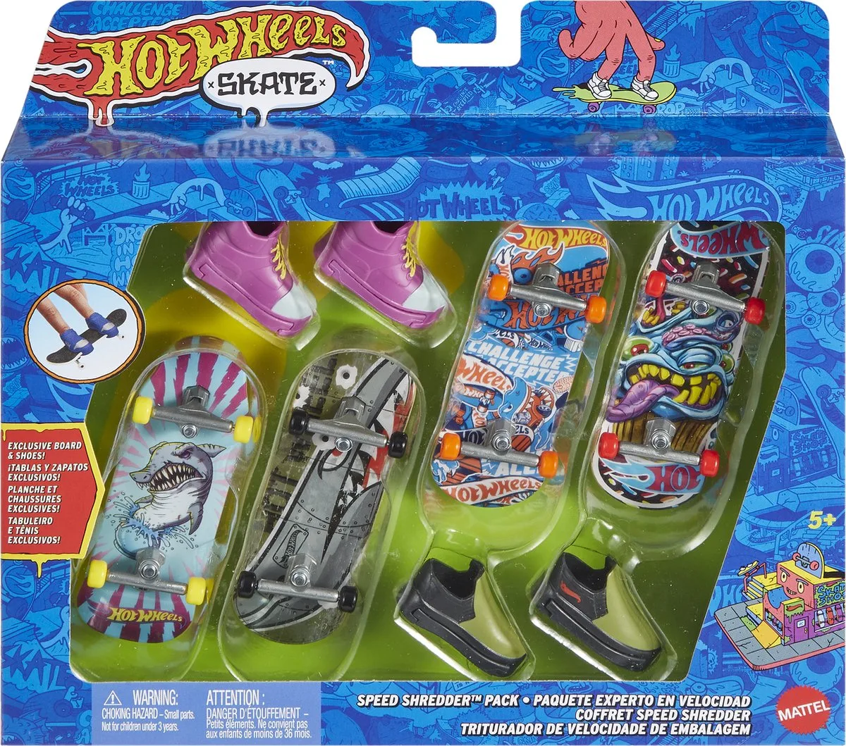 SKATE SPEED SHREDDER Pack de Hot Wheels en Multicolore – photo du produit