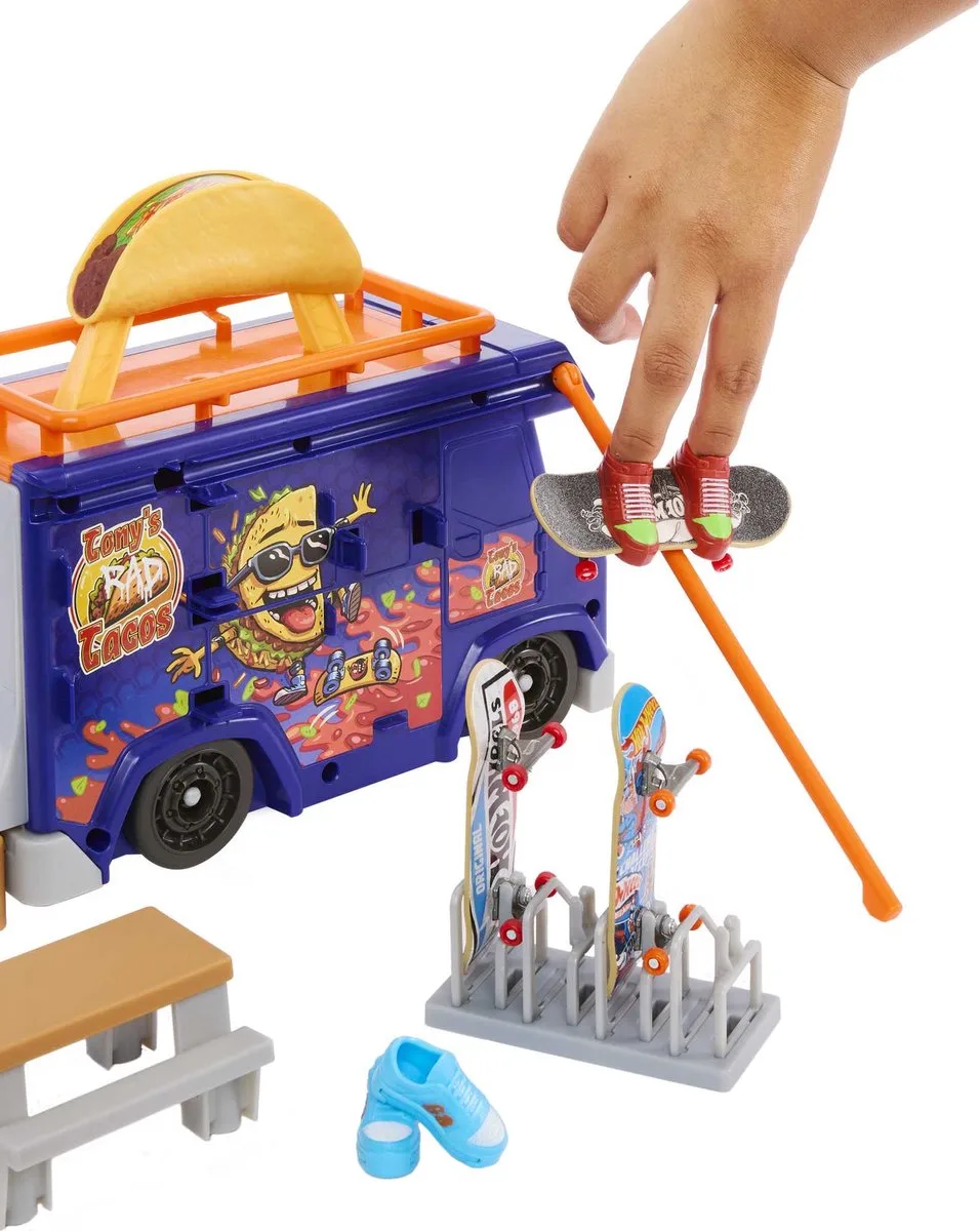 Skate Tacotruck - Speelgoedvoertuig från Hot Wheels i Flerfärgad – produktbild