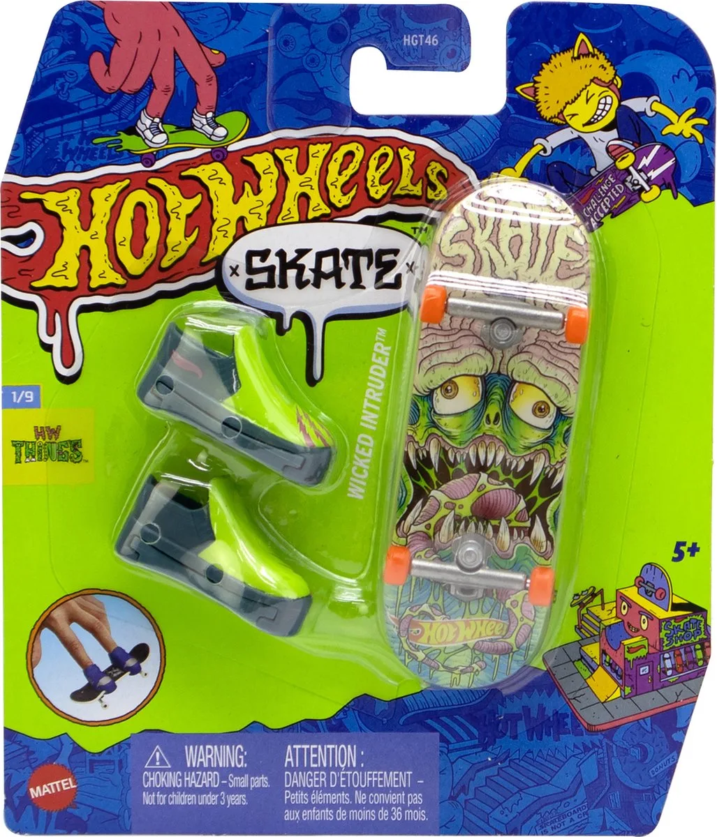 SKATE WICKED INTRUDER Board van Hot Wheels in Meerkleurig – productfoto