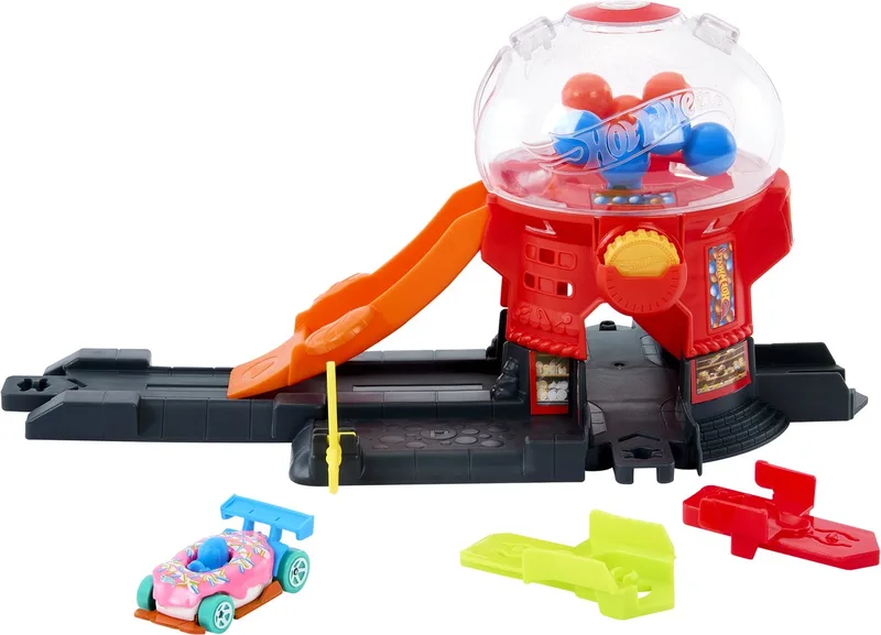Mattel Hot Wheels City Coffret Cadeau Avec Balles de Hot Wheels en Multicolore – photo du produit