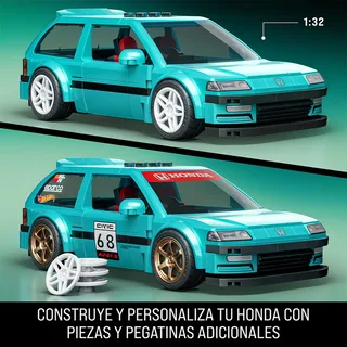 Speed Honda Bouwspel 248 Stukken by Hot Wheels – product photo 3 of 4