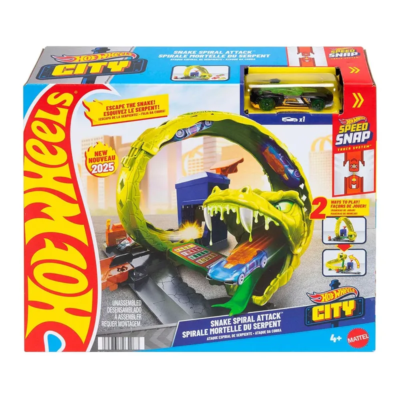 Spiraalslangaanval Op De Stad by Hot Wheels – product photo 5 of 5