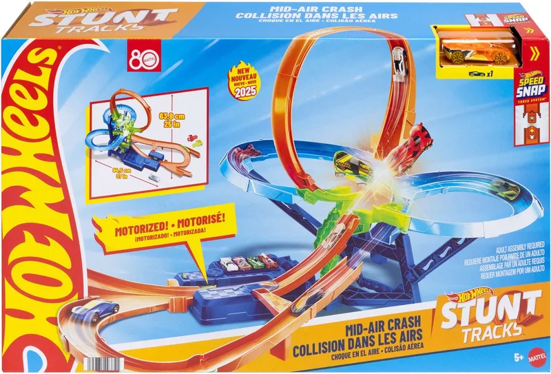 Stuntbanen Crash in de Lucht van Hot Wheels in Stuntbanen Crash in de Lucht – productfoto