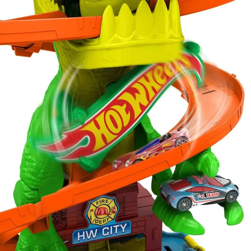 Super Politiebureau Autobaan van Hot Wheels – productfoto 3 van 4