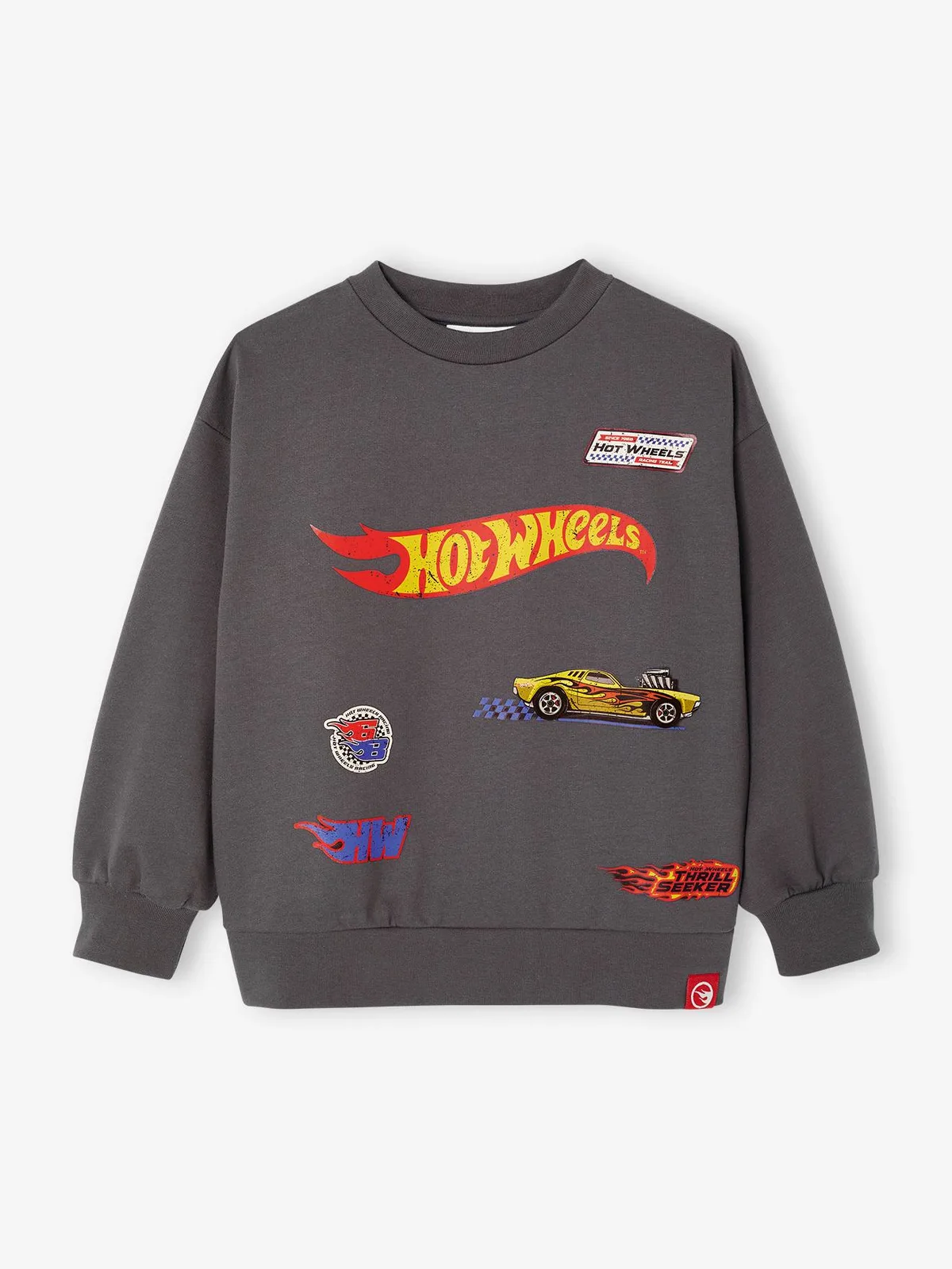 Sweatshirt voor jongens grijs från Hot Wheels – produktbild
