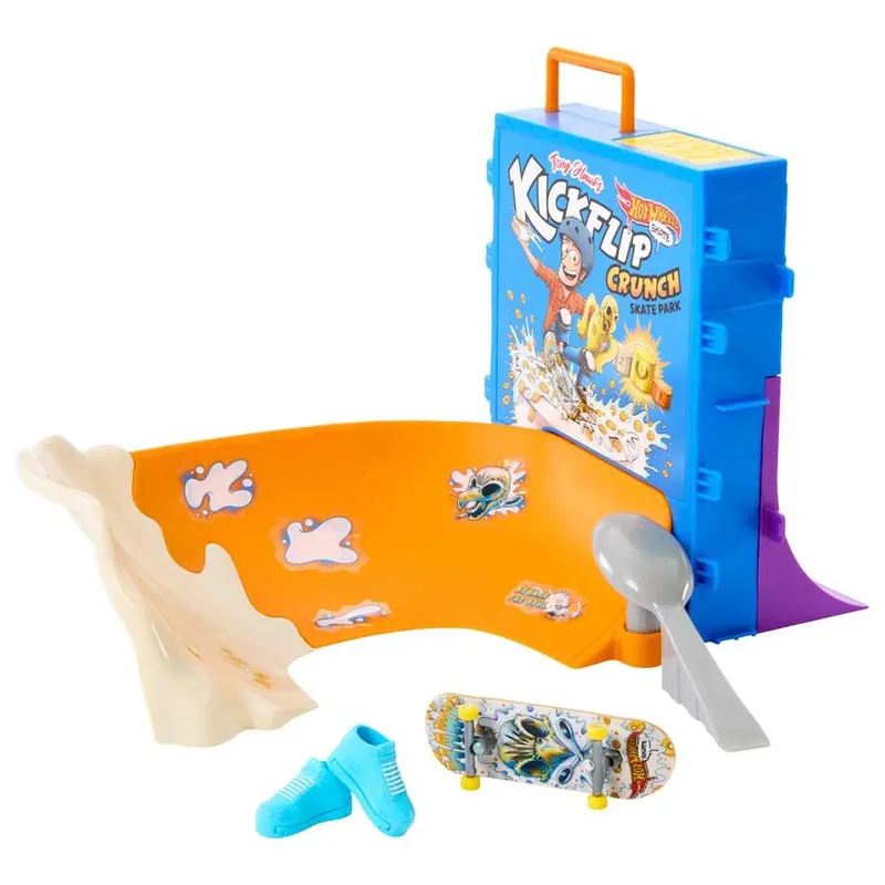 Tony Hawk Skate Bowl Ontbijtgranenauto van Hot Wheels – productfoto 1 van 6