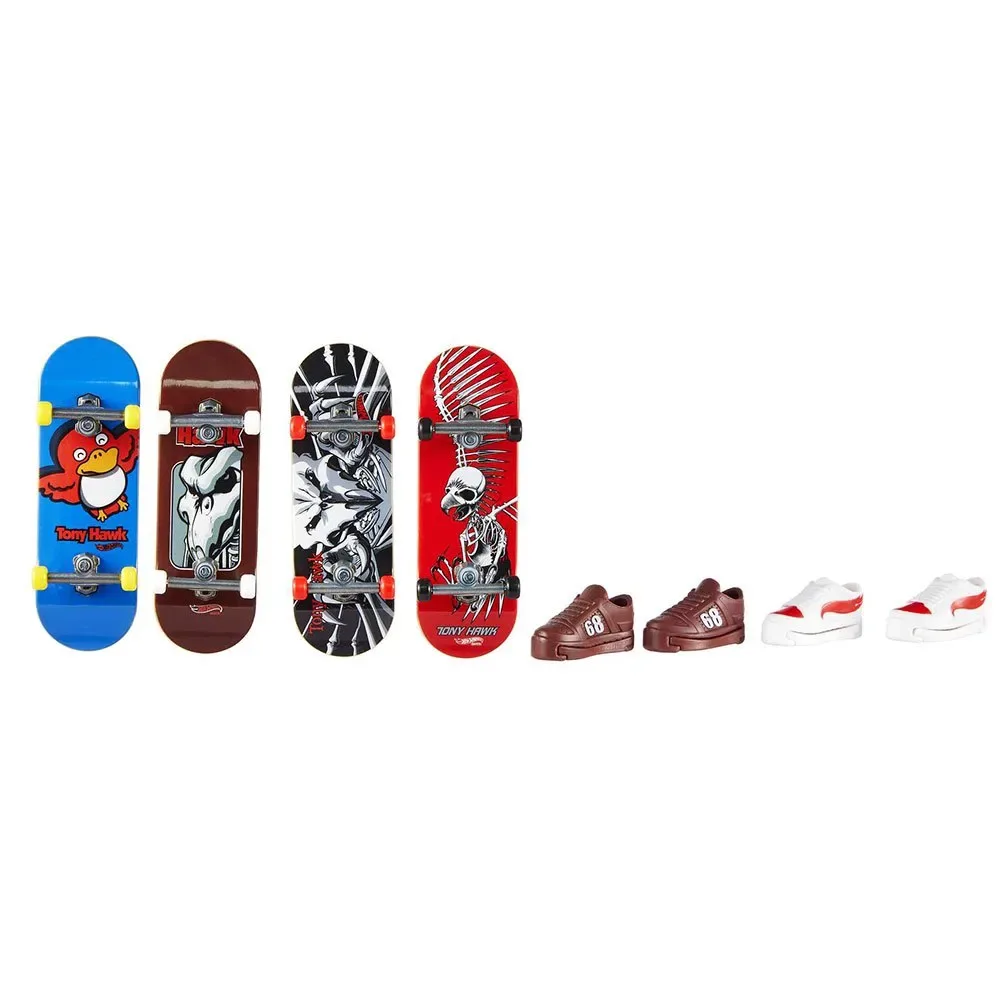 Tricked Out Skate Fingerboard-pakke 4 fra Hot Wheels – produktbillede