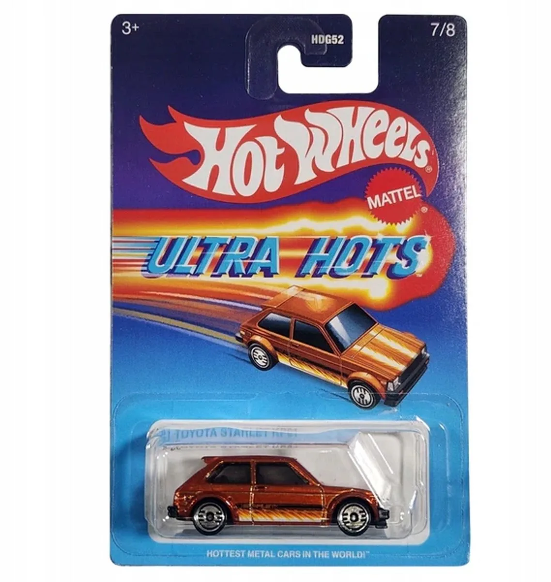 Ultra Hots '81 Toyota Starlet KP61 JBY66 - Schaal 1:64 by Hot Wheels – product photo
