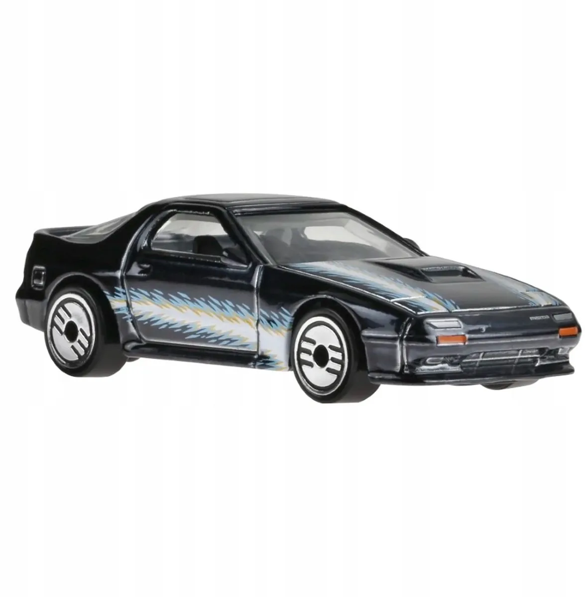 Ultra Hots '89 Mazda Savanna RX-7 FC3S JBY62 Schaal 1:64 by Hot Wheels in Black – product photo