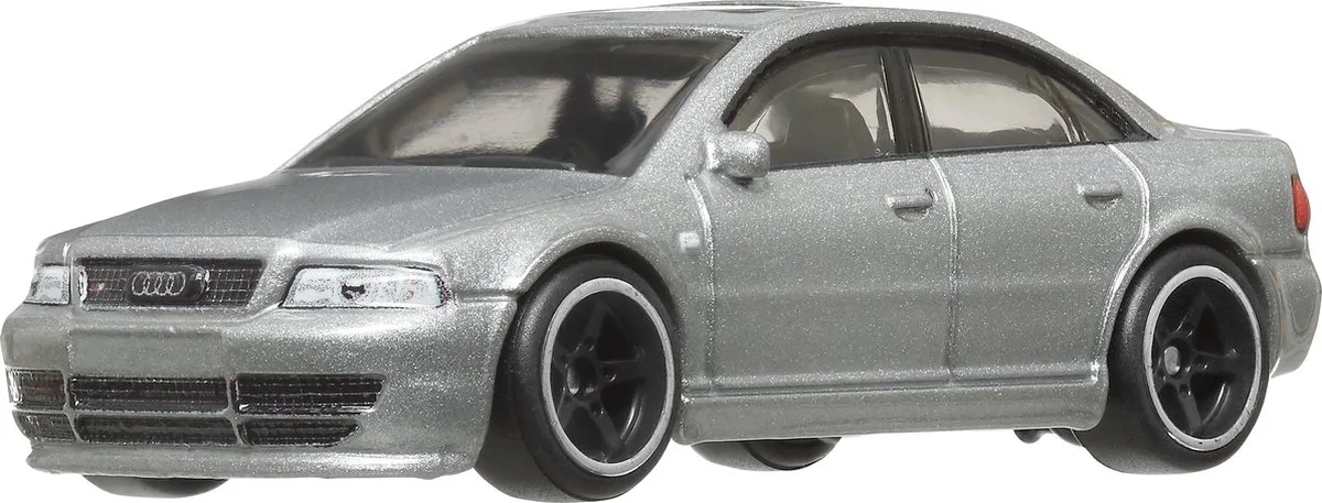 World Tour Car Culture Audi S4 Quattro 5/5 van Hot Wheels in Zilver – productfoto