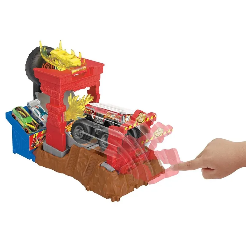 Défi De Destruction Du Monde De Sable : Voiture 5 Alarmes de Hot Wheels – photo du produit 3 sur 5