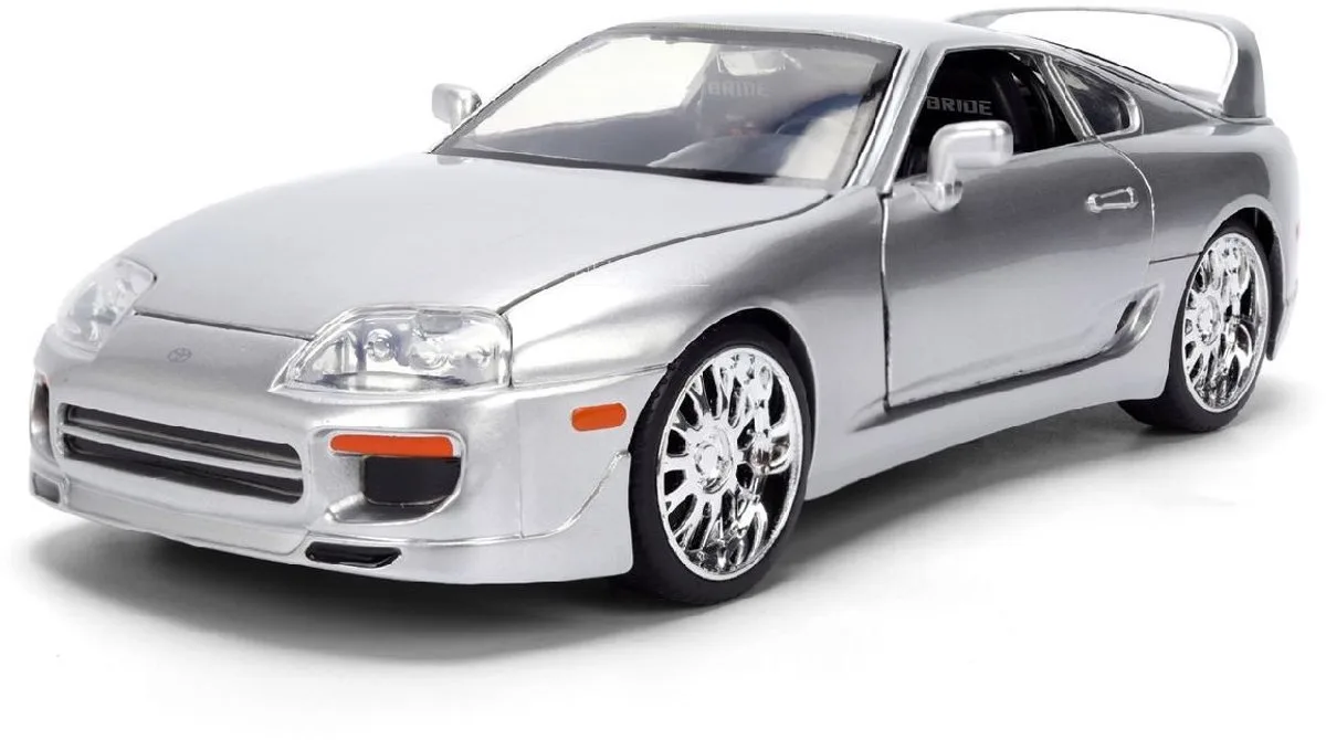 1:24 Toyota Supra 1995 van Jada Toys in Grijs – productfoto