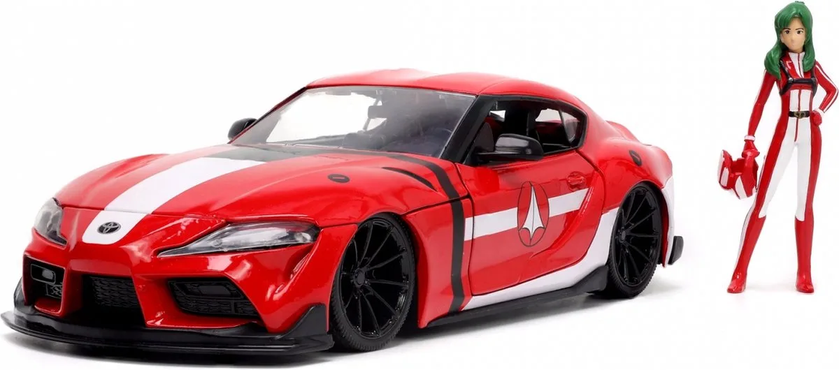 Auto Robotech Miriya 2020 Toyota Supra by Jada Toys in Red – product photo
