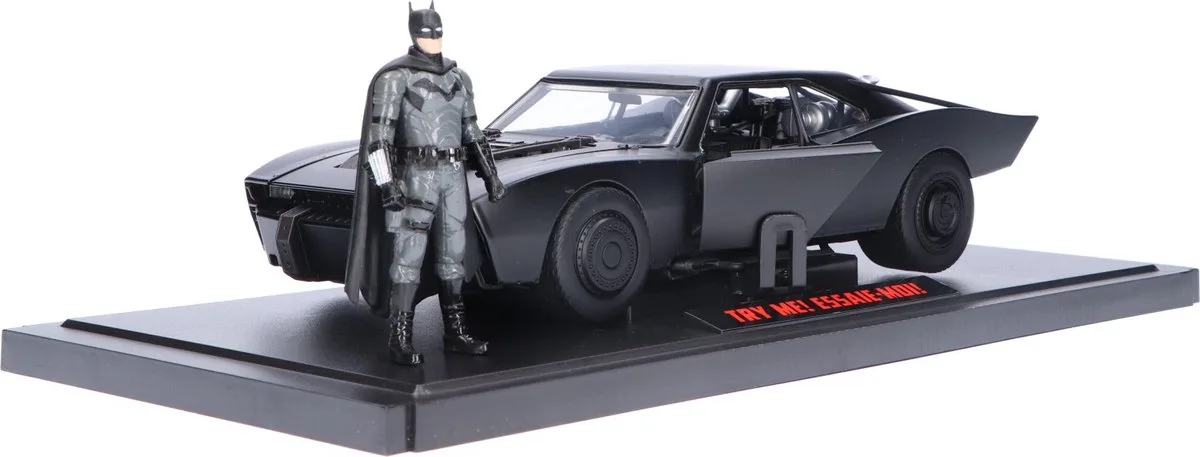 Batman - Batmobile - 1/18 van Jada Toys in Zwart – productfoto