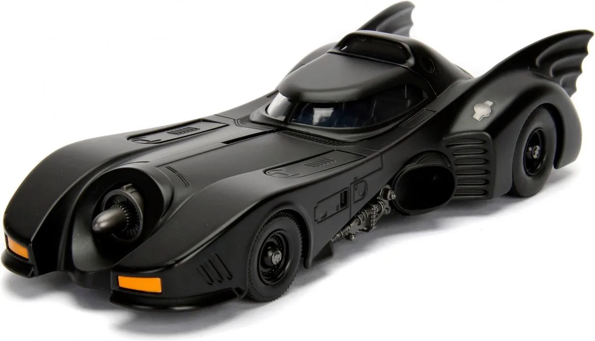 Batman en Batmobile 1989 - Schaal 1:24 - Die-cast - Vanaf 8 jaar - Speelgoedvoertuig de Jada Toys en Multicolore – photo du produit
