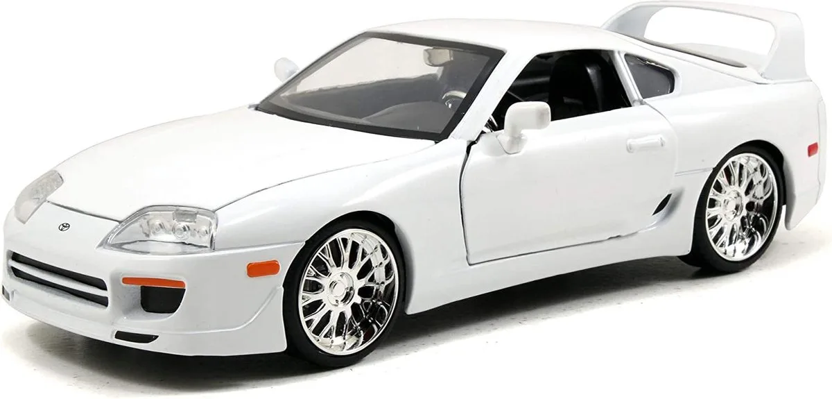 Brian's Toyota Supra - Fast & Furious - 1:24 - Diecast van Jada Toys in Wit – productfoto