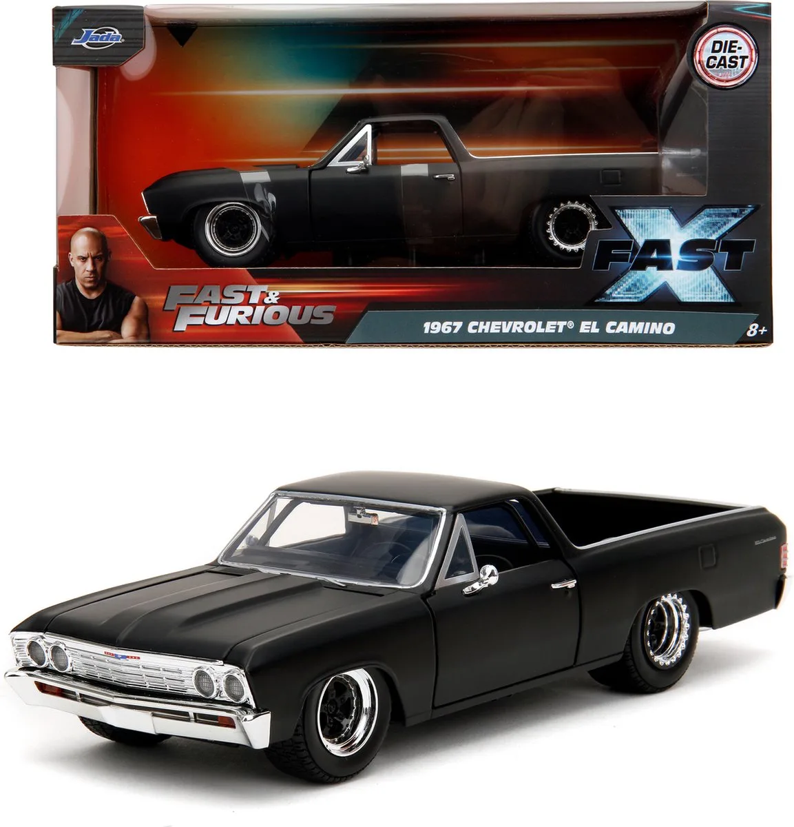 Chevrolet 1967 El Camino - Fast & Furious van Jada Toys in Kleurloos – productfoto