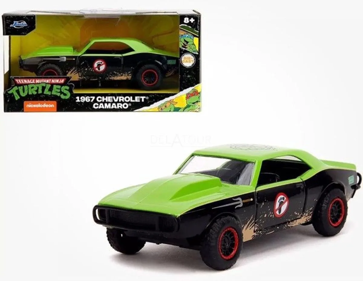 Chevrolet Camaro 1967 Teenage Mutant Ninja Turtles by Jada Toys in Yellow – product photo