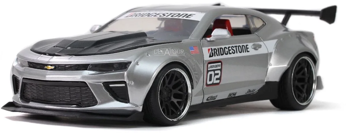 Chevrolet Camaro 2016 van Jada Toys in Zilver – productfoto