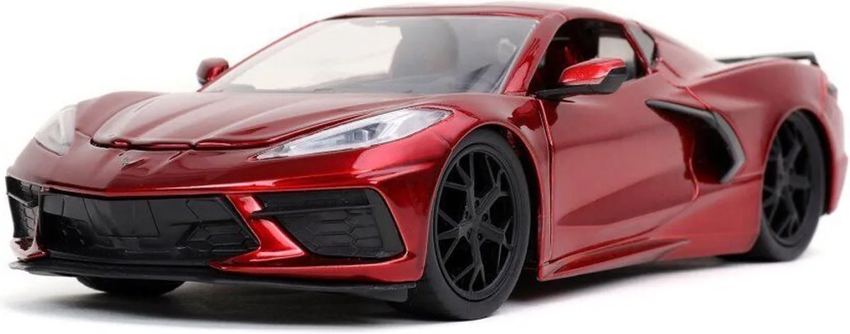 Chevrolet Corvette Stingray 2020 Candy van Jada Toys in Rood – productfoto
