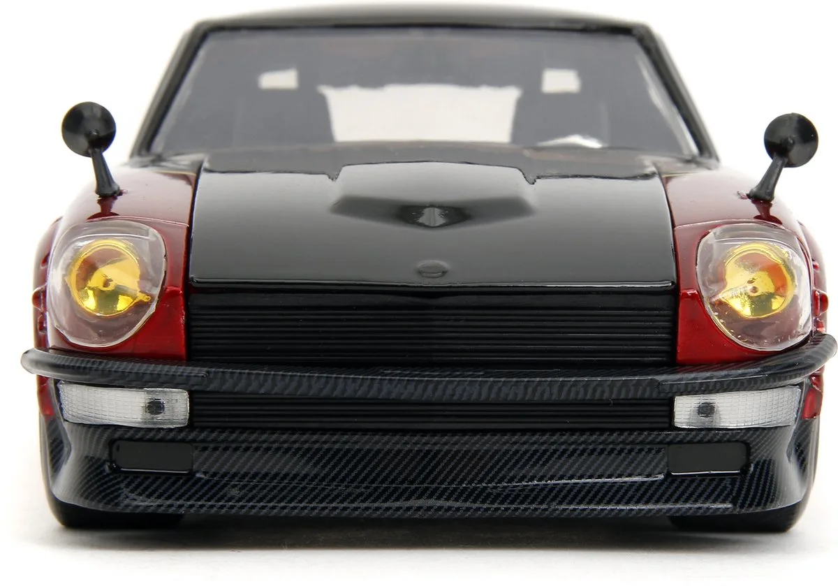 Datsun 240Z in 1972 Fast & Furious Kant-en-klaar model Personenauto (model) de Jada Toys en Vert, Rouge, Violet, Blanc – photo du produit