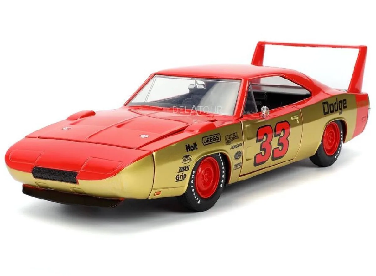 Dodge Charger Daytona #33 1969 Red / Gold jada von Jada Toys in Gold – Produktfoto