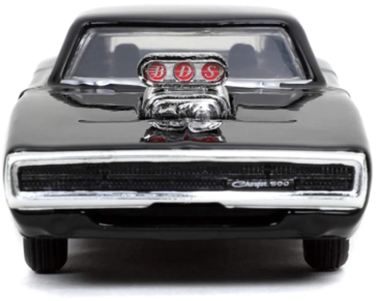 Dom's 1970 Dodge Charger Fast and Furious 9 schaal 1:32 van Jada Toys in Zwart – productfoto